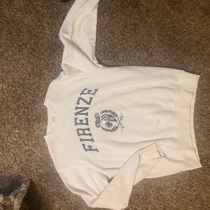 White Firenze (Florence) Sweatshirt